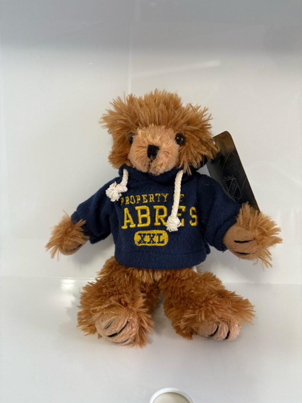 NHL Buffalo Sabres Hockey Brown Teddy Bear Plush